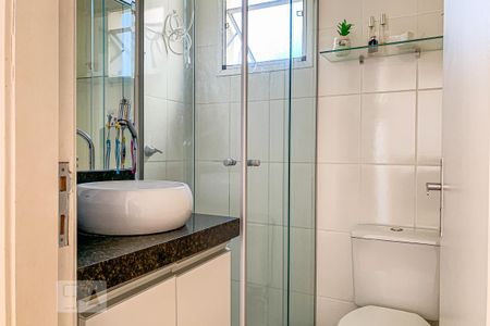 Banheiro de apartamento à venda com 2 quartos, 60m² em Jardim Myrian Moreira da Costa, Campinas