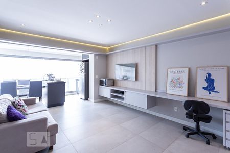 Sala de apartamento para alugar com 1 quarto, 52m² em Barra Funda, São Paulo