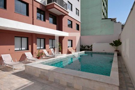 Studio para alugar com 26m², 1 quarto e sem vagaPiscina