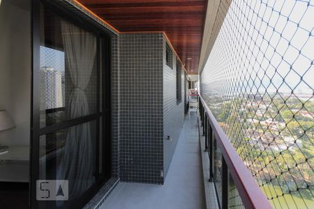 Varanda da Sala de apartamento para alugar com 2 quartos, 90m² em Barra da Tijuca, Rio de Janeiro