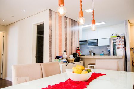 Sala de apartamento à venda com 2 quartos, 60m² em Jardim Monte Libano, Santo André