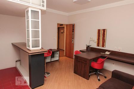 Sala de apartamento para alugar com 1 quarto, 40m² em Funcionários, Belo Horizonte
