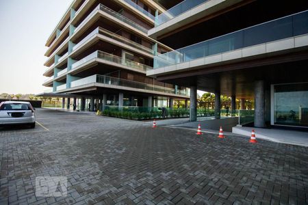 Studio à venda com 80m², 1 quarto e 2 vagasFachada do bloco
