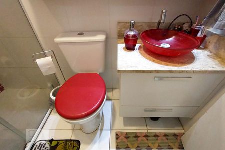 Banheiro de apartamento para alugar com 1 quarto, 30m² em Liberdade, São Paulo