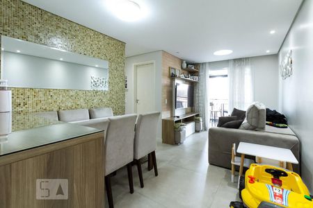 Sala de Jantar de apartamento à venda com 2 quartos, 58m² em Rudge Ramos, São Bernardo do Campo