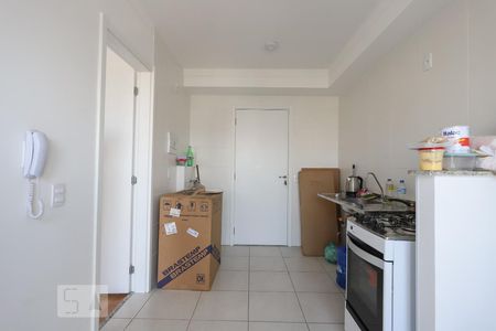 Sala Cozinha e Lavanderia de apartamento para alugar com 1 quarto, 29m² em Vila Palmeiras, São Paulo