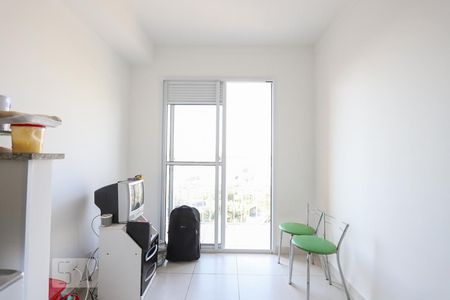 Sala Cozinha e Lavanderia de apartamento para alugar com 1 quarto, 29m² em Vila Palmeiras, São Paulo