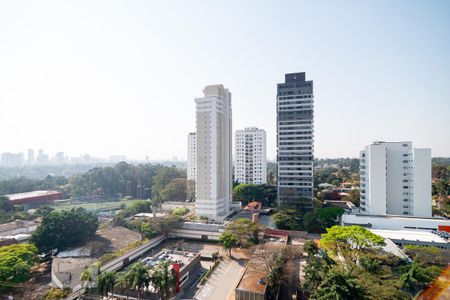 Sala - Vista de apartamento para alugar com 3 quartos, 97m² em Santo Amaro, São Paulo