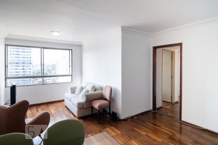 Sala de apartamento para alugar com 3 quartos, 97m² em Santo Amaro, São Paulo