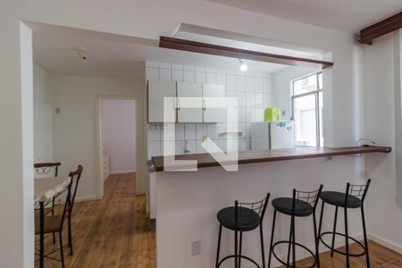 Cozinha  de apartamento para alugar com 3 quartos, 60m² em Praia Comprida, São José