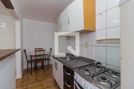 Cozinha de apartamento para alugar com 3 quartos, 60m² em Praia Comprida, São José