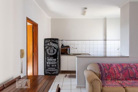 Sala de apartamento para alugar com 1 quarto, 45m² em Nova Aliança, Ribeirão Preto