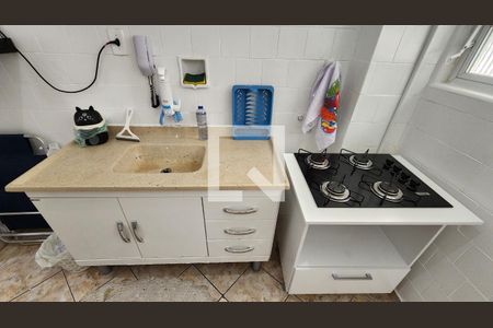 Studio para alugar com 45m², 1 quarto e 1 vaga Studio para alugar com 45m², 1 quarto e 1 vagaDetalhe da cozinha