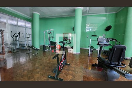 Studio para alugar com 45m², 1 quarto e 1 vaga Studio para alugar com 45m², 1 quarto e 1 vagaÁrea comum - Academia