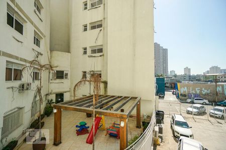 Vista da sala de kitnet/studio para alugar com 1 quarto, 31m² em Tatuapé, São Paulo