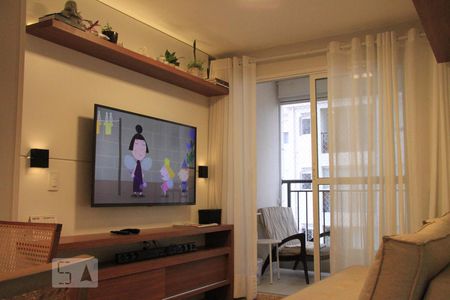 Sala de apartamento para alugar com 2 quartos, 55m² em Brás, São Paulo