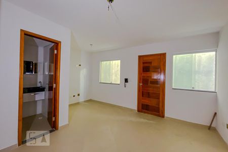 Sala e Cozinha de apartamento à venda com 1 quarto, 34m² em Vila Granada, São Paulo