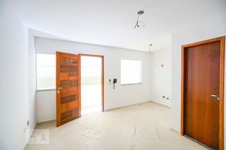 Sala e cozinha de apartamento para alugar com 1 quarto, 34m² em Vila Granada, São Paulo