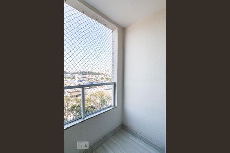 Varanda da Sala de apartamento para alugar com 2 quartos, 52m² em Utinga, Santo André