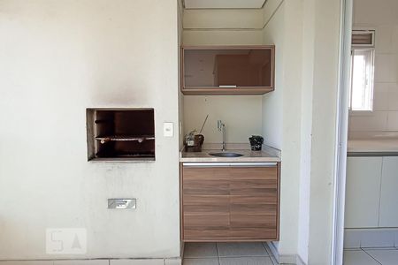 Detalhe varanda - Churrasqueira de apartamento para alugar com 3 quartos, 202m² em Tamboré, Santana de Parnaíba