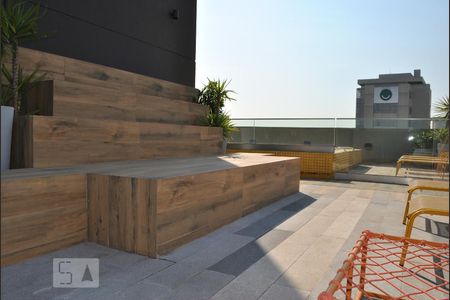 Studio para alugar com 38m², 1 quarto e sem vagaÁrea da piscina