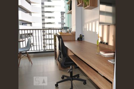 Studio para alugar com 38m², 1 quarto e sem vagaBancada escritório