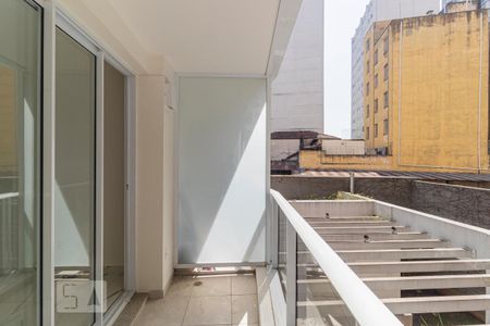 Varanda de kitnet/studio à venda com 1 quarto, 32m² em Centro, São Paulo