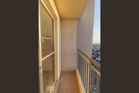Varanda da Sala de apartamento para alugar com 2 quartos, 54m² em Vila Mimosa, Campinas