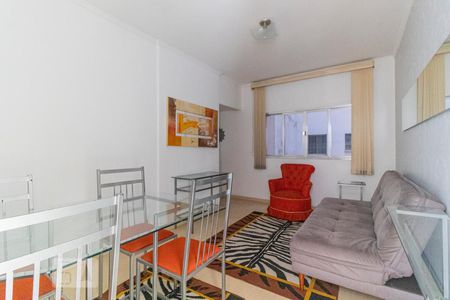 Sala de apartamento para alugar com 1 quarto, 45m² em Vila Buarque, São Paulo