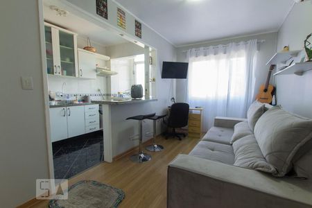 Sala de apartamento à venda com 1 quarto, 49m² em Cristal, Porto Alegre
