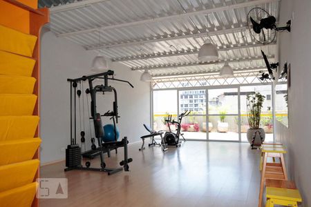 Studio para alugar com 35m², 1 quarto e sem vagaAcademia