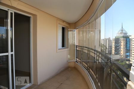 Varanda da Sala de apartamento para alugar com 3 quartos, 95m² em Vila Andrade, São Paulo