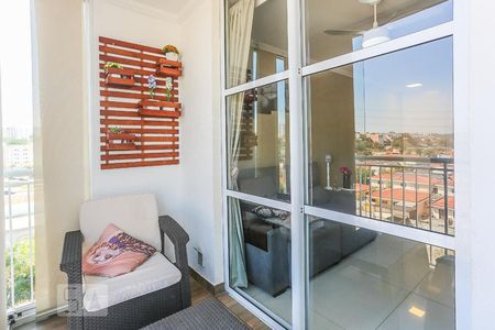 Varanda Sala de Estar de apartamento para alugar com 3 quartos, 72m² em Rio Pequeno, São Paulo