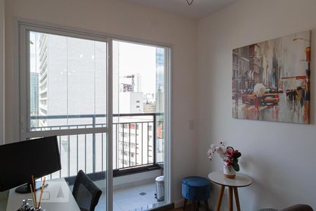 Sala de kitnet/studio à venda com 1 quarto, 30m² em República, São Paulo