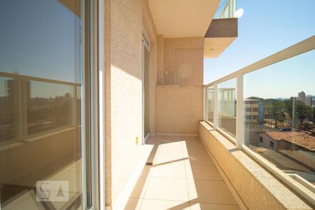 Sacada da Sala e Quarto de apartamento à venda com 1 quarto, 42m² em Vila Nova, Campinas