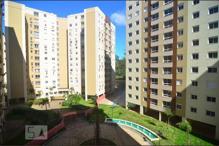 Vista Sala de apartamento à venda com 2 quartos, 76m² em Marechal Rondon, Canoas