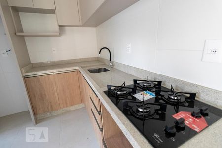 Cozinha de kitnet/studio para alugar com 1 quarto, 40m² em Carvoeira, Florianópolis