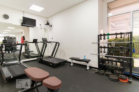 Área comum - Academia de apartamento para alugar com 2 quartos, 57m² em Vila Dom Pedro I, São Paulo