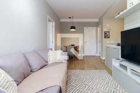 Sala de apartamento para alugar com 1 quarto, 49m² em Vila Cordeiro, São Paulo