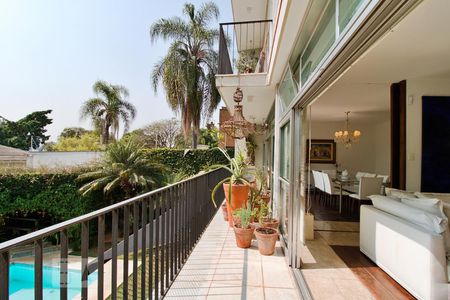 Varanda da Sala de casa à venda com 3 quartos, 550m² em Jardim Guedala, São Paulo