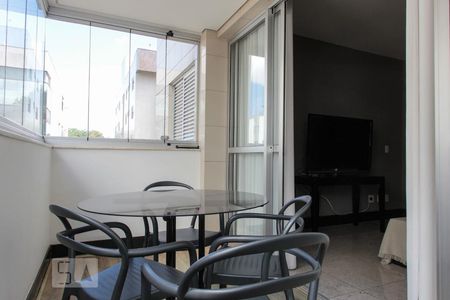 Varanda da Sala de apartamento para alugar com 2 quartos, 80m² em Santo Antônio, Belo Horizonte