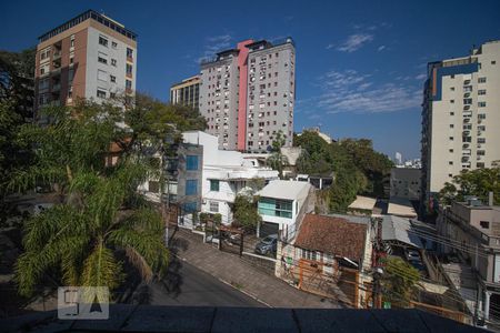Vista da Sala de kitnet/studio à venda com 1 quarto, 34m² em Jardim Floresta, Porto Alegre