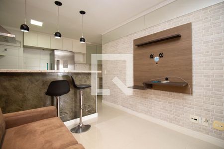 Sala de apartamento para alugar com 1 quarto, 43m² em Setor Noroeste, Brasília