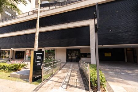 Apartamento para alugar com 46m², 1 quarto e 1 vaga Apartamento para alugar com 46m², 1 quarto e 1 vagaFachada