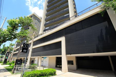 Apartamento para alugar com 46m², 1 quarto e 1 vaga Apartamento para alugar com 46m², 1 quarto e 1 vagaFachada