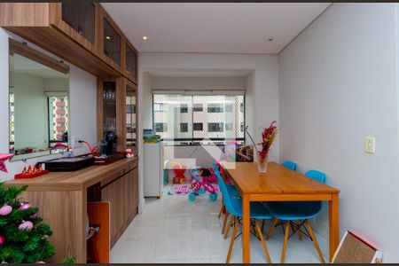 Sala de Jantar de apartamento à venda com 2 quartos, 60m² em Vila Bertioga, São Paulo
