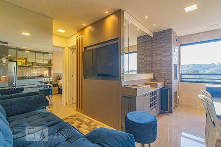 Sala de apartamento para alugar com 2 quartos, 56m² em Santa Quiteria, Curitiba