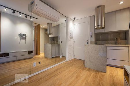 Studio para alugar com 35m², 1 quarto e 1 vaga Studio para alugar com 35m², 1 quarto e 1 vagaSala