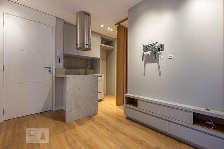 Studio para alugar com 35m², 1 quarto e 1 vaga Studio para alugar com 35m², 1 quarto e 1 vagaSala