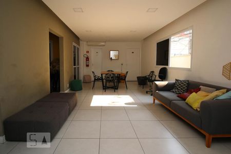 Studio para alugar com 26m², 1 quarto e sem vagaSalão de Festas